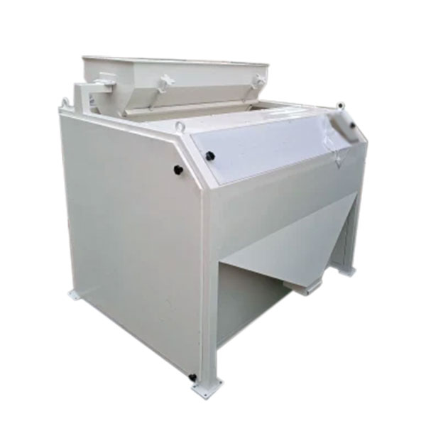 Magnetic destoner machine for efficient seed and grain cleaning.