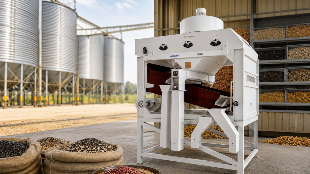 Grain Cleaning Machine for Efficient Seed and Grain Processing