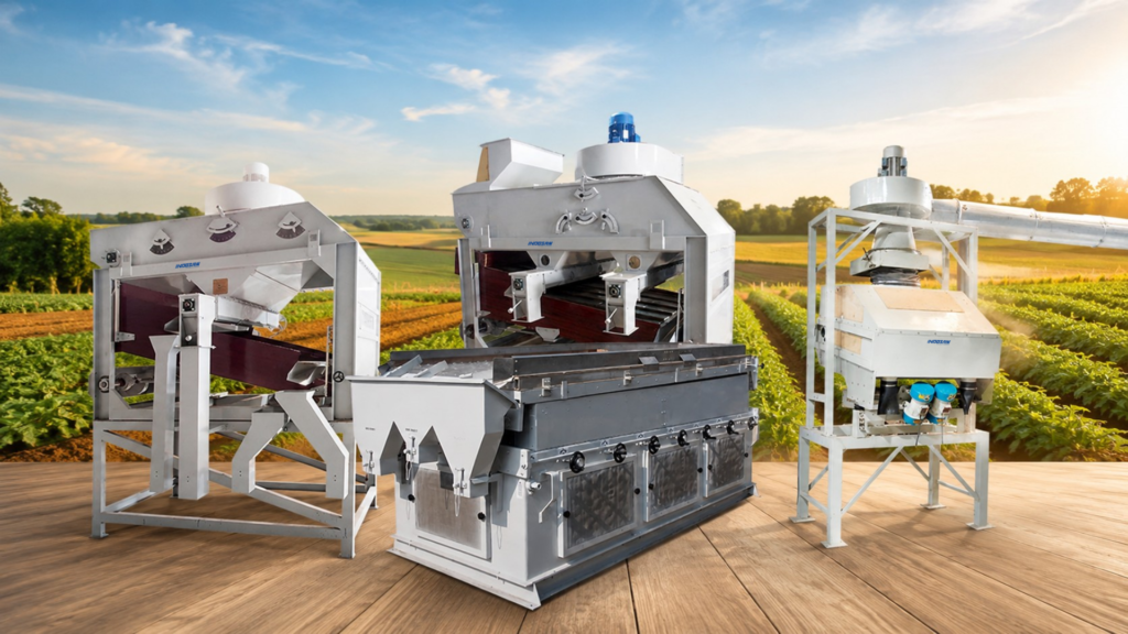 Seed Cleaning and Processing Machines for Agricultural Grains