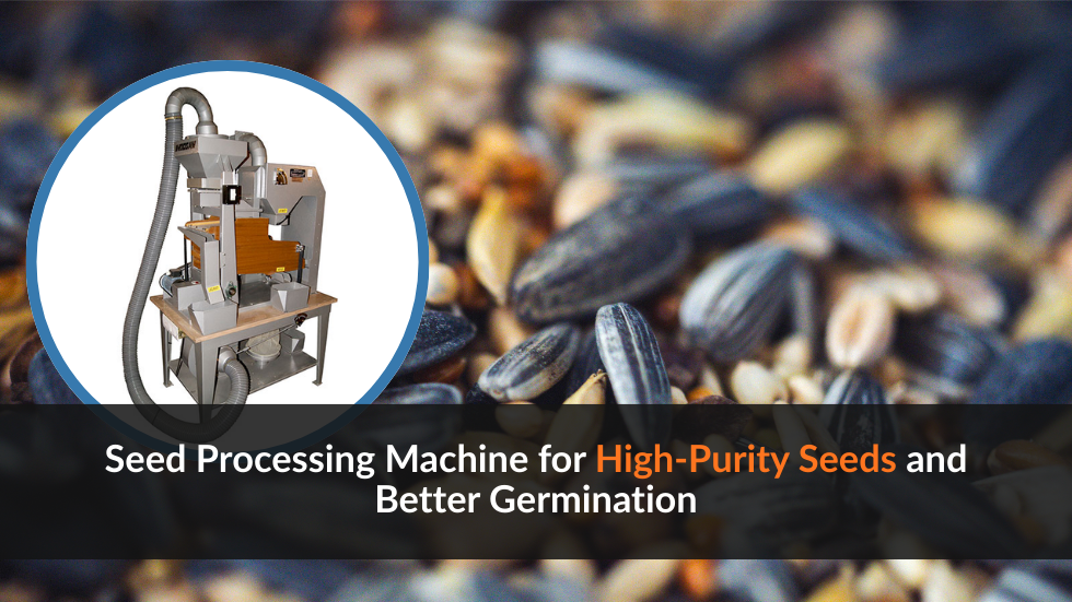 Seed Processing Machine for High-Purity Seeds and Better Germination