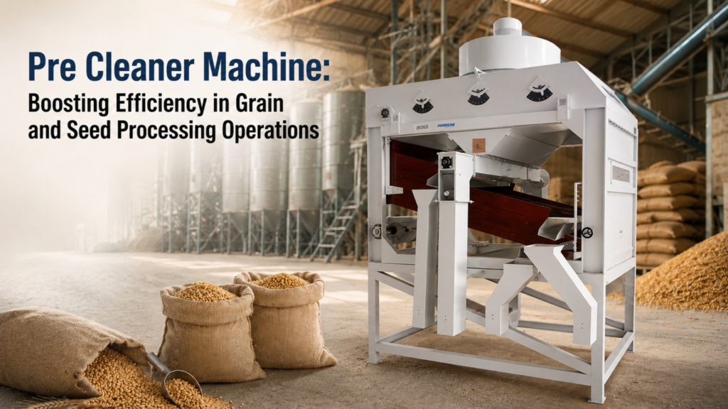 Pre Cleaner Machine for Efficient Grain and Seed Processing