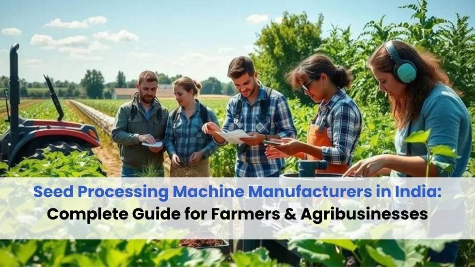 Seed Processing Machine Manufacturers in India: Complete Guide for Farmers & Agribusinesses
