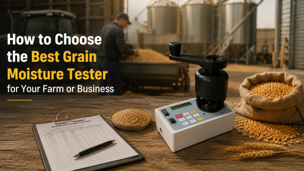 How to Choose the Best Grain Moisture Tester for Your Farm or Business