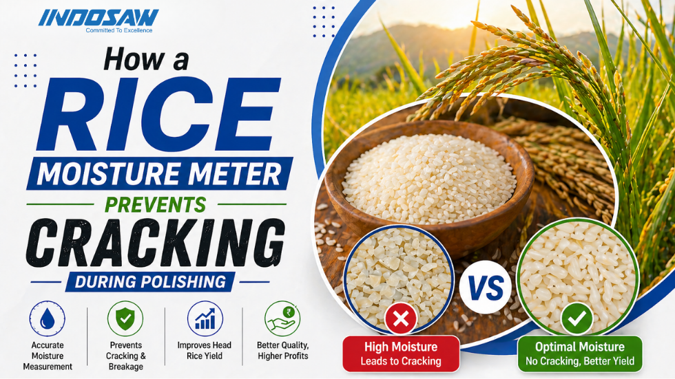 How a Rice Moisture Meter Prevents Cracking During Polishing
